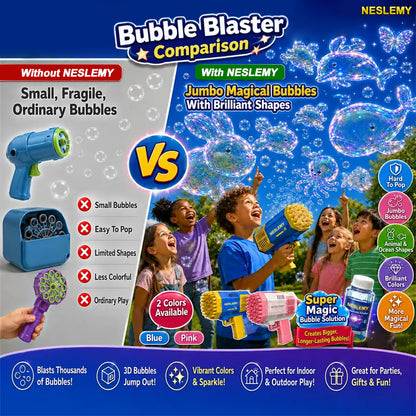 🌟 Official Store |NESLEMY®  Bubble Blaster —— Animal & Ocean Fantasy Theme