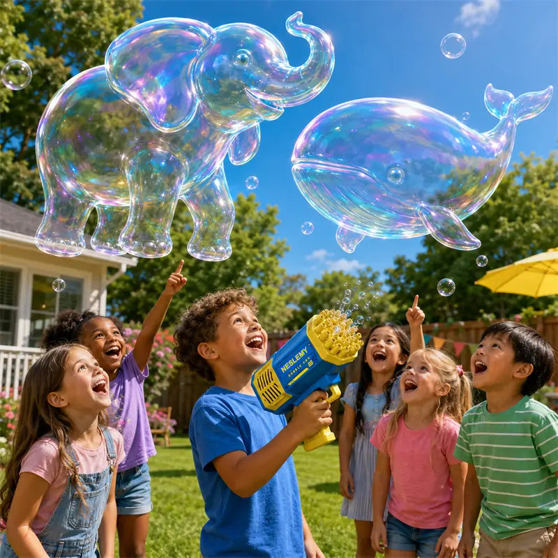🌟 Official Store |NESLEMY®  Bubble Blaster —— Animal & Ocean Fantasy Theme