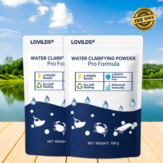 🌟 Official Store |⏱️ Crystal Clear in 24 Hours! | LOVILDS®Water Clarifying Powder