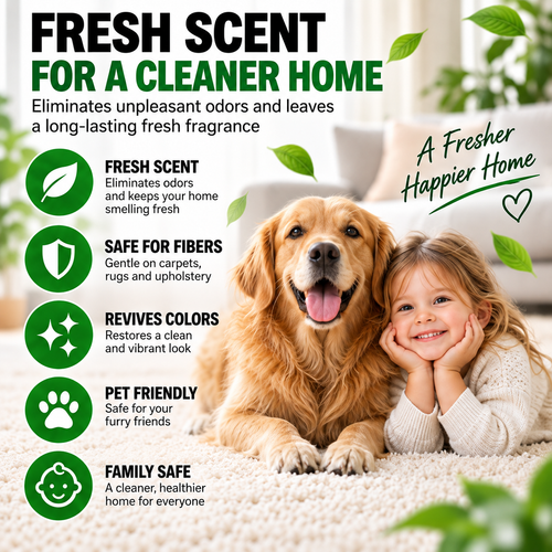 🔥Limited Time Promotion 70% OFF🔥-LOVILDS Carpet Cleaner Spray for Fresh & Clean Carpets