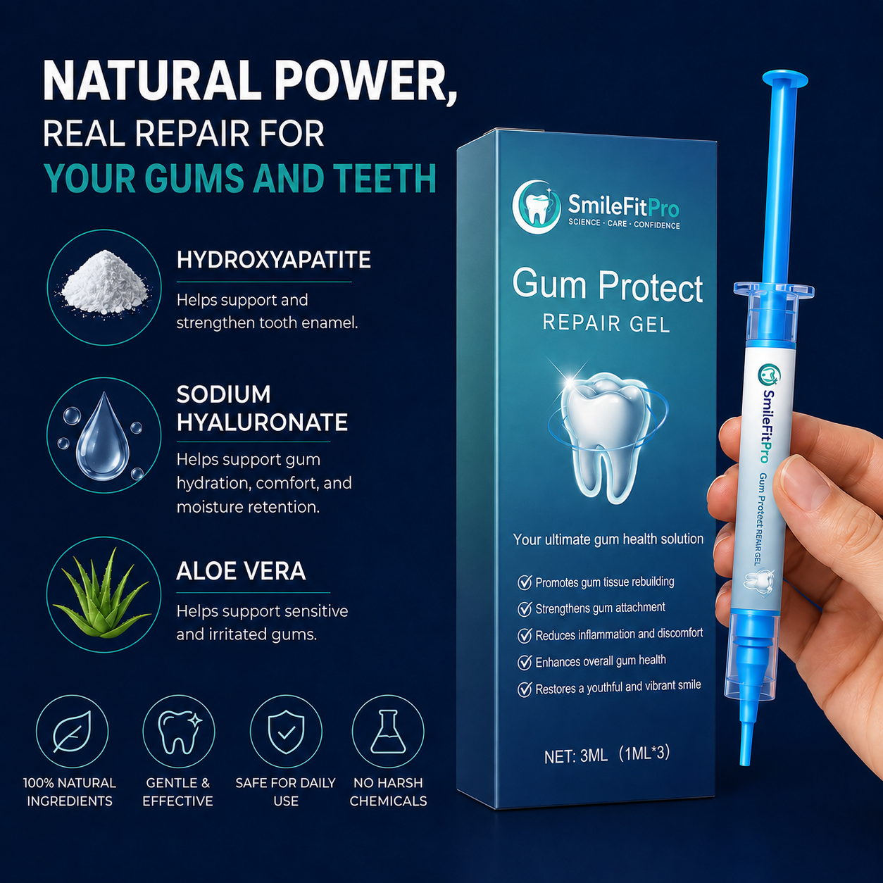🏆 Official Store |SmileFitPro™ Precision Gum Care Gel