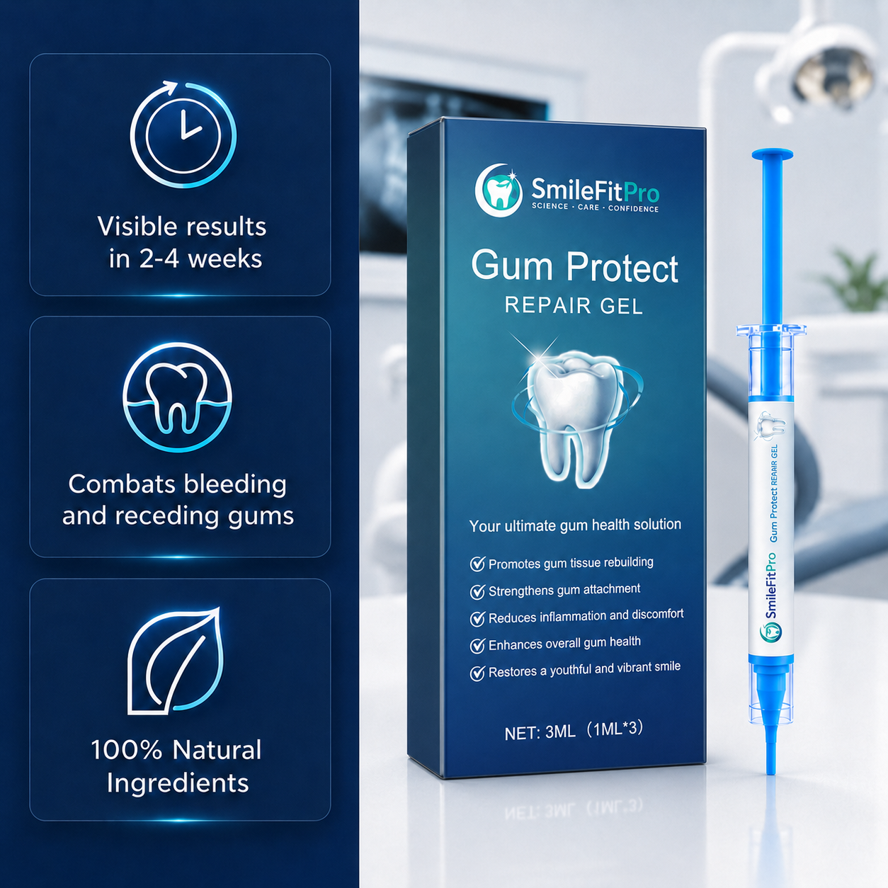 🏆 Official Store |SmileFitPro™ Precision Gum Care Gel