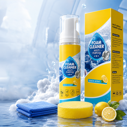 🔥 Last Day: 60% Off - Heavy Duty 4 in 1 Multi Enzyme Foam Cleaner Spray