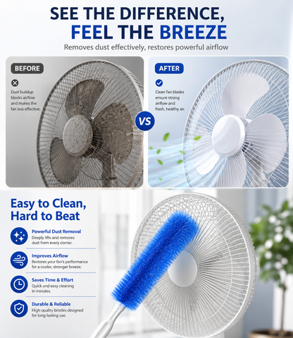 ⚡Hot Sales 49% OFF🔥Bendable Microfiber Head,Reusable Dust Remover