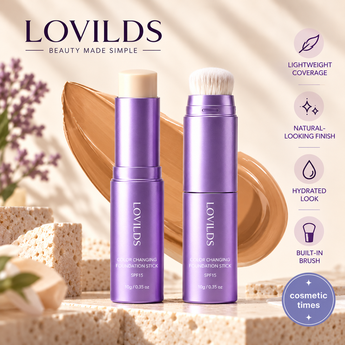 ✨Last Day 70% OFF✨-Changing Foundation Stick
