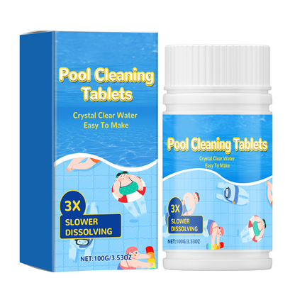 🔥Last Day Sale 70% OFF🔥- Pool Cleaner Tablets Crystal Clear Water Maintenance Supplies