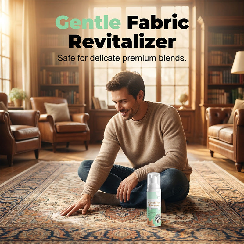🔥Limited Time Promotion 70% OFF🔥- Waterless Carpet Foam Stain Remover with Towel