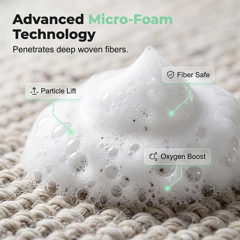 🔥Limited Time Promotion 70% OFF🔥- Waterless Carpet Foam Stain Remover with Towel