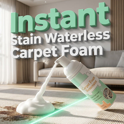 🔥Limited Time Promotion 70% OFF🔥- Waterless Carpet Foam Stain Remover with Towel
